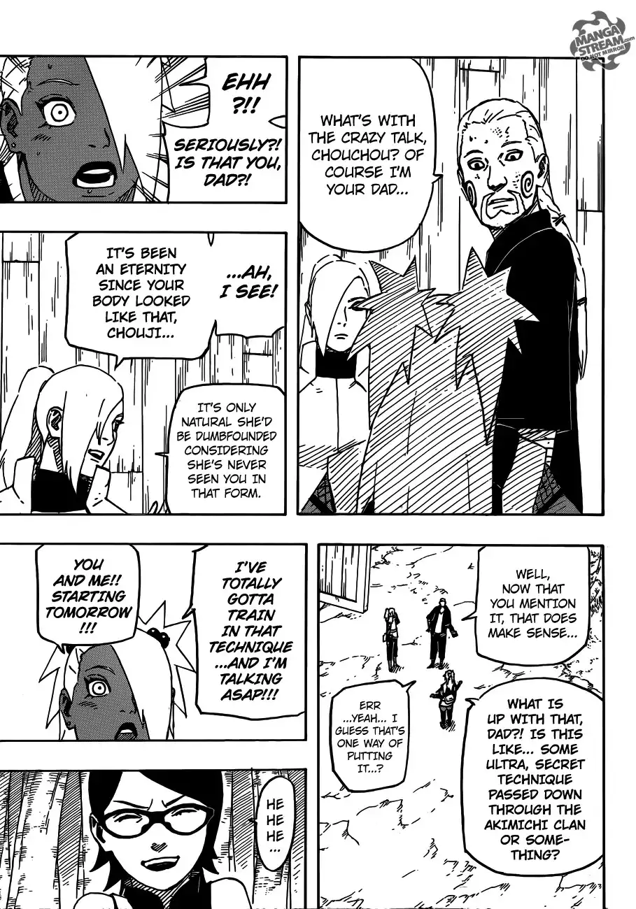 Naruto Gaiden : The Seventh Hokage Chapter 10 11